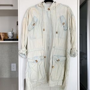 Acid Washed | Vintage Denim | Light Wind Breaker